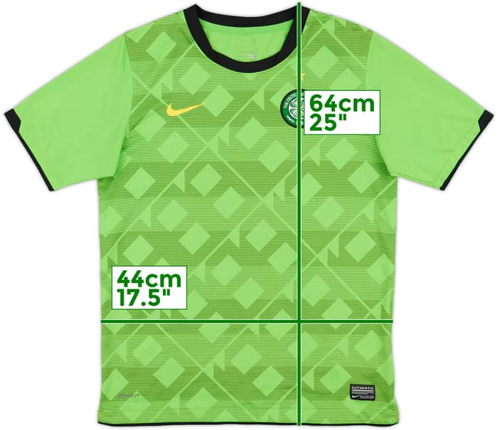 2010-11 Celtic Away Shirt - 5/10 - (L.Boys)