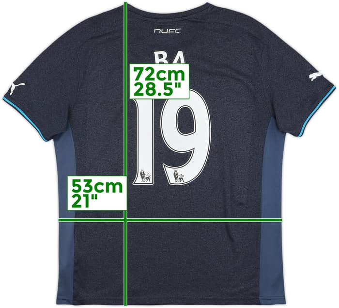 2013-14 Newcastle Away Shirt Ba #19 - 7/10 - (M)