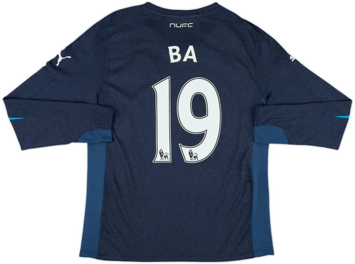 2013-14 Newcastle Away L/S Shirt Ba #19 - 5/10 - (S)