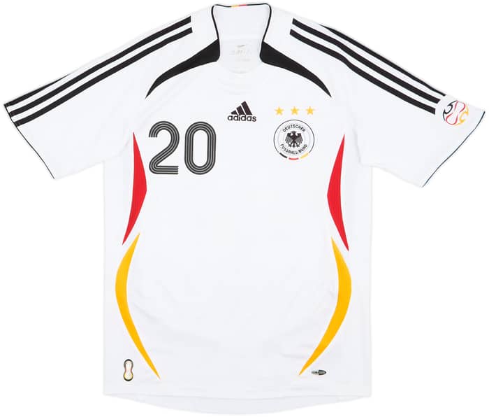 2005-07 Germany Home Shirt Podolski #20 - 8/10 - (S)