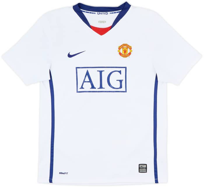 2008-10 Manchester United Away Shirt Ronaldo #7 - 6/10 - (L.Boys)