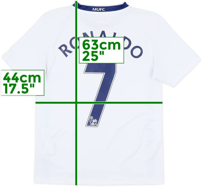 2008-10 Manchester United Away Shirt Ronaldo #7 - 6/10 - (L.Boys)
