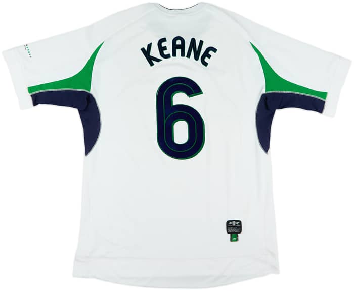 2002-03 Ireland Umbro Training Shirt Keane #6 - 5/10 - (XL)