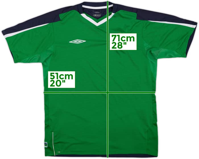 2004-05 Northern Ireland Home Shirt - 8/10 - (L)