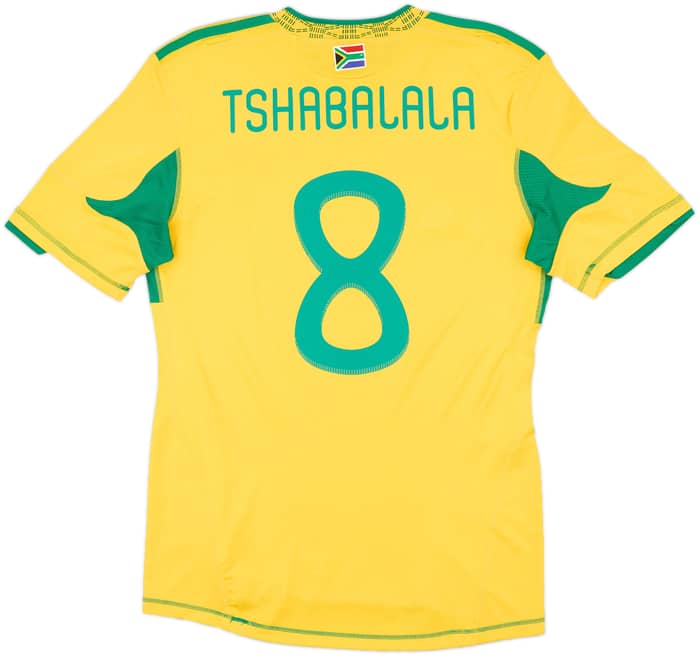 2009-11 South Africa Home Shirt Tshabalala #8 - 9/10 - (M)