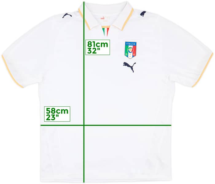 2007-08 Italy Away Shirt - 10/10 - (XL)