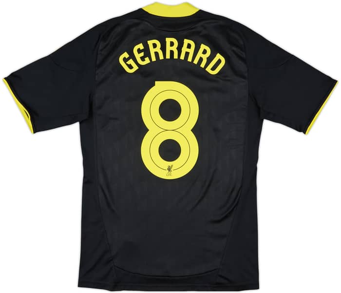 2010-11 Liverpool Third Shirt Gerrard #8 - 7/10 - (S)