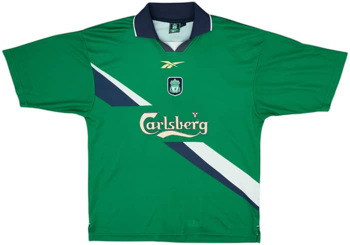 1999-00 Liverpool Away Shirt Gerrard #28 - 8/10 - (M)