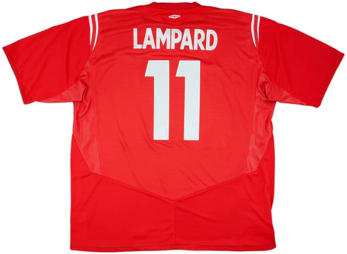 2004-06 England Away Shirt Lampard #11 - 10/10 - (3XL)