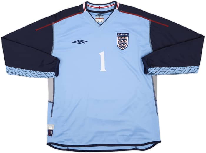 2002-03 England GK Shirt Seaman #1 - 9/10 - (L)