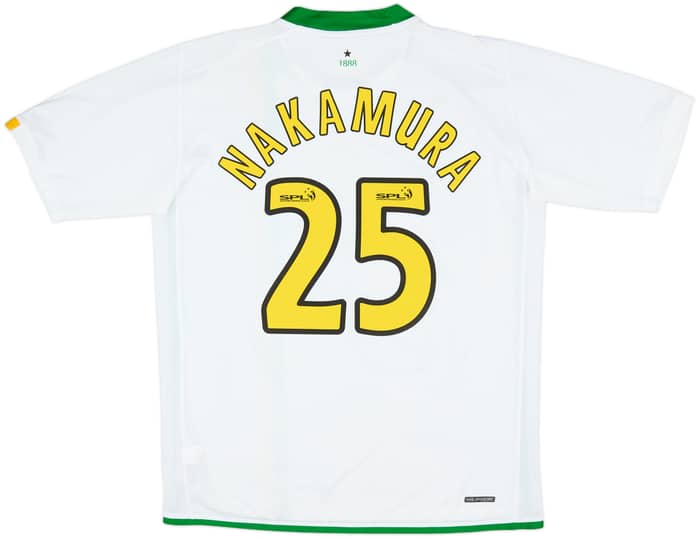 2006-08 Celtic European Shirt Nakamura #25 - 8/10 - (L)