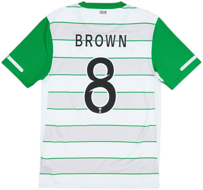 2011-12 Celtic Away Shirt Brown #8 - 8/10 - (S)