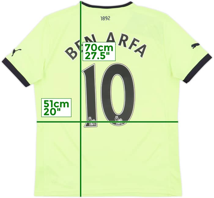 2012-13 Newcastle Third Shirt Ben Arfa #10 - 7/10 - (S)
