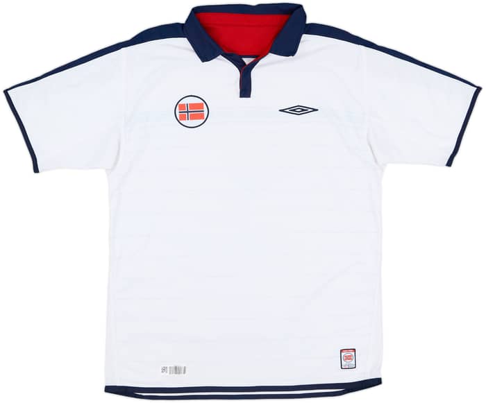 2002-04 Norway Away Shirt - 8/10 - (L)