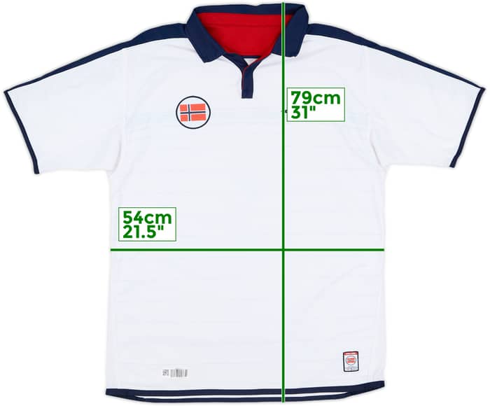2002-04 Norway Away Shirt - 8/10 - (L)