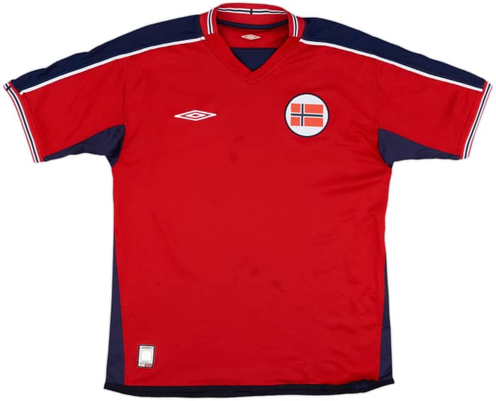 2003-04 Norway Home Shirt - 7/10 - (M)
