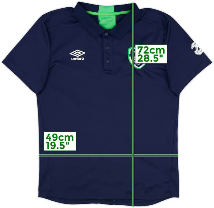 2014-15 Ireland Umbro Polo Shirt - 8/10 - (M)