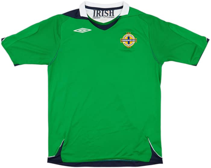 2006-08 Northern Ireland Home Shirt - 8/10 - (M)
