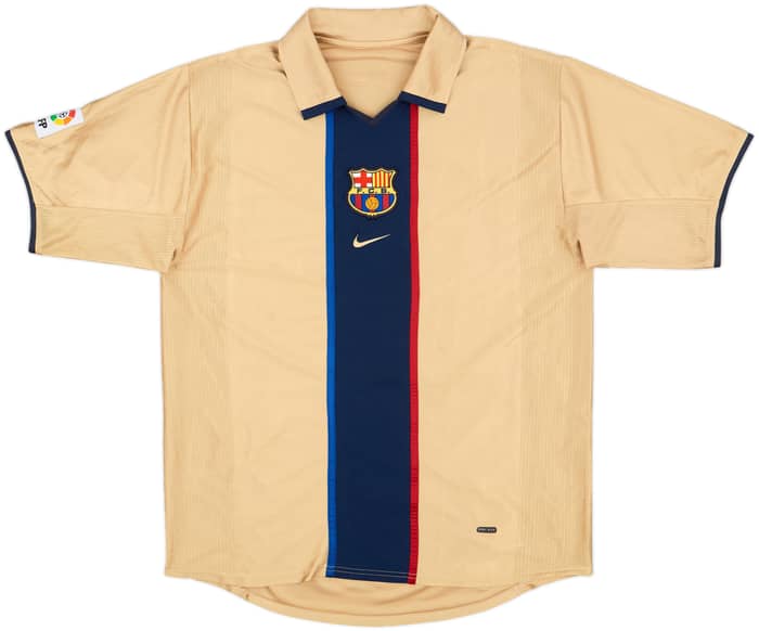 2001-03 Barcelona Away Shirt Rivaldo #10 - 9/10 - (XL)