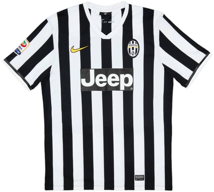 2013-14 Juventus Home Shirt Vidal #23 - 6/10 - (S)