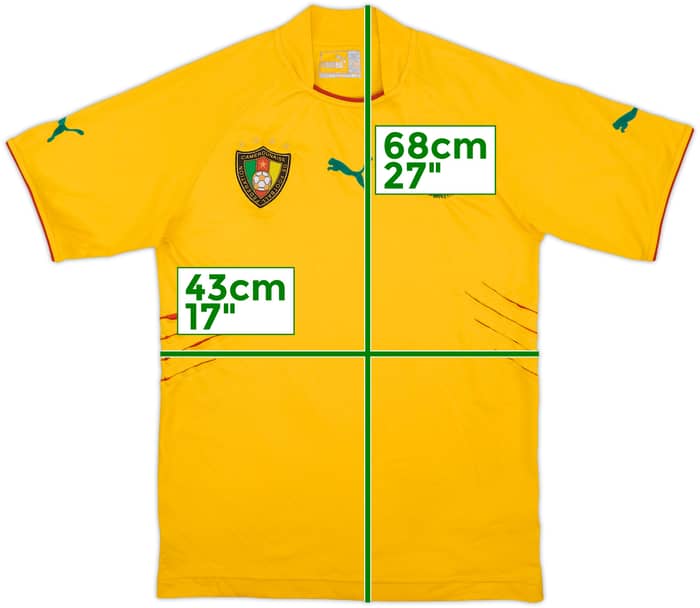 2004-06 Cameroon Away Shirt - 8/10 - (XL.Boys)