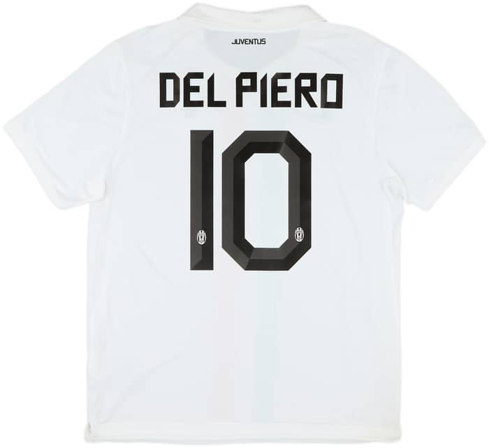 2010-12 Juventus Away Shirt Del Piero #10 - 8/10 - (L)