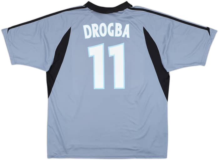 2003-04 Olympique Marseille Third Shirt Drogba #11 - 9/10 - (XXL)