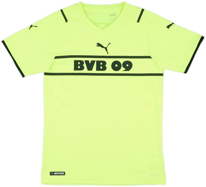 2021-22 Borussia Dortmund European Home Shirt Haaland #9 - 8/10 - (S)