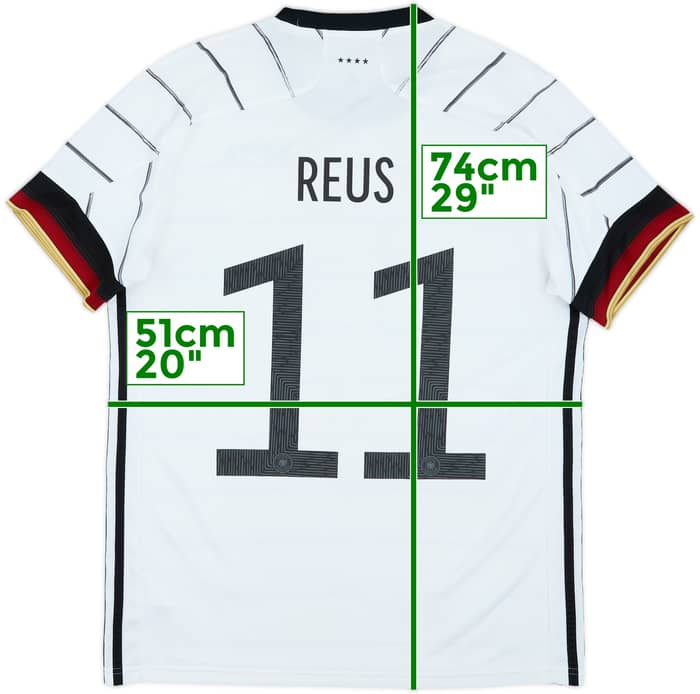 2020-21 Germany Home Shirt Reus #11 - 7/10 - (M)