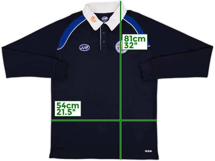 2005-06 Leicester City JJB Polo L/S Shirt - 8/10 - (L)