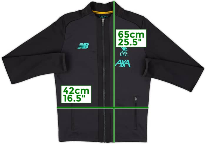 2019-20 Liverpool New Balance Track Jacket - 8/10 - (XL.Boys)