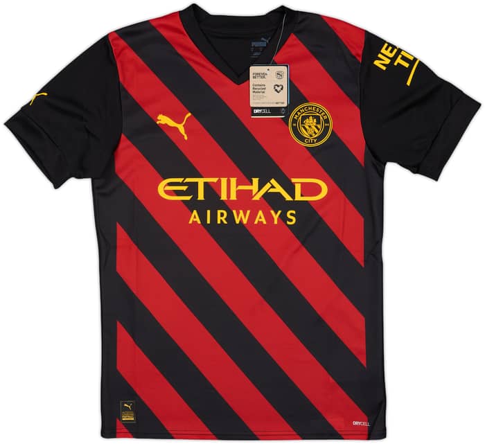 2022-23 Manchester City Away Shirt Haaland #9 (S)