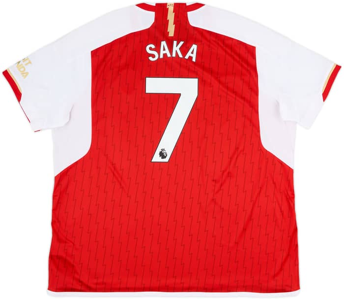 2023-24 Arsenal Home Shirt Saka #7 - 8/10 - (3XL)
