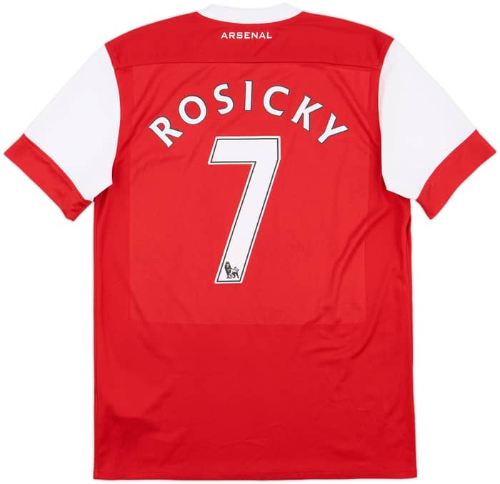 2010-11 Arsenal Home Shirt Rosicky #7 - 5/10 - (M)