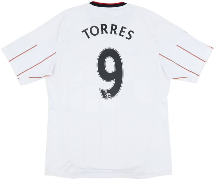 2010-11 Liverpool Away Shirt Torres #9 - 5/10 - (L)