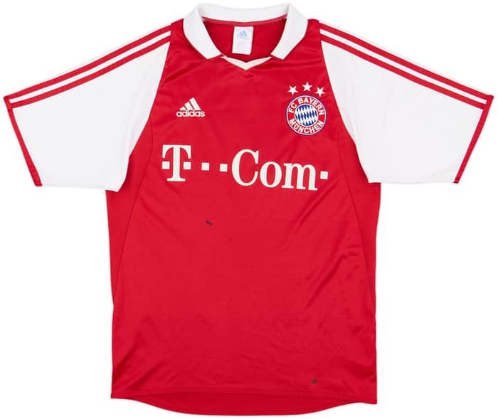 2004-05 Bayern Munich Home Shirt Ballack #13 - 6/10 - (S)