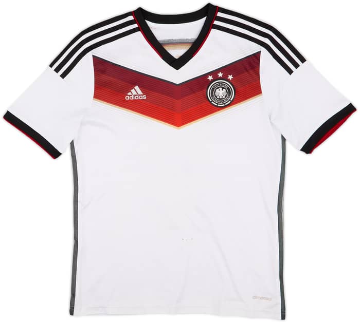 2014-15 Germany Home Shirt Gotze #19 - 5/10 - (L.Boys)