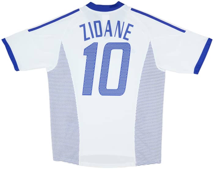 2002-04 France Away Shirt Zidane #10 - 9/10 - (M)