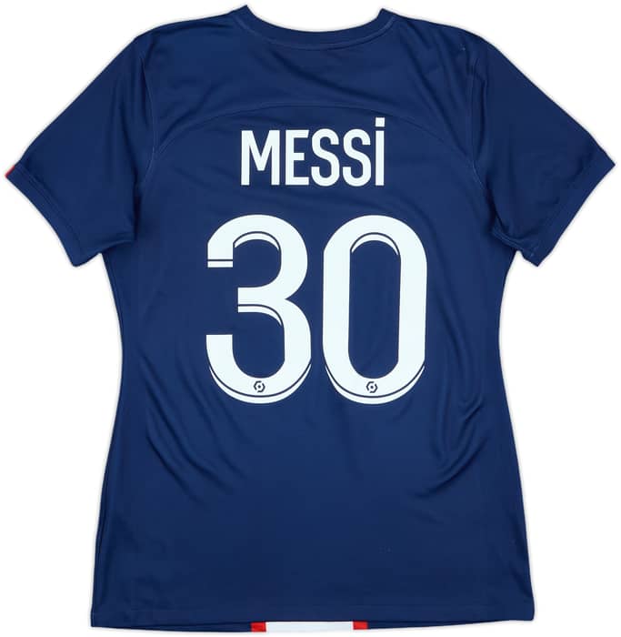 2022-23 Paris Saint-Germain Home Shirt Messi #30 - 6/10 - (Women's M)