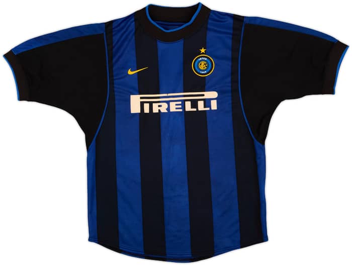 2000-01 Inter Milan Home Shirt - 6/10 - (XL.Boys)