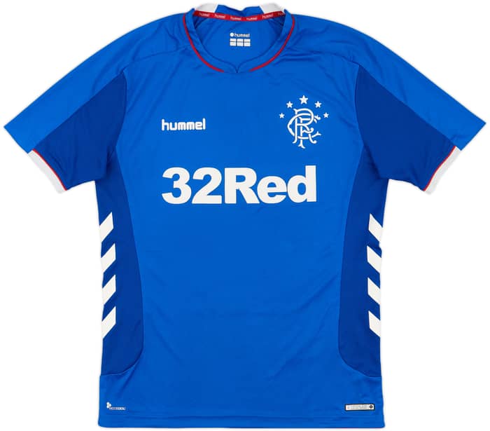 2018-19 Rangers Home Shirt - 6/10 - (L)