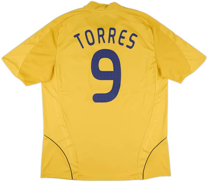 2008-10 Spain Away Shirt Torres #9 - 8/10 - (XL)
