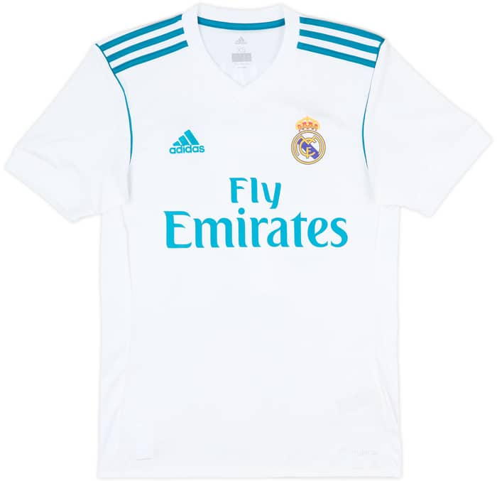 2017-18 Real Madrid Home Shirt Ronaldo #7 - 8/10 - (XS)