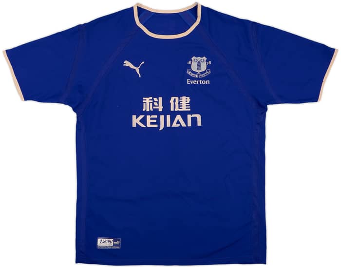 2003-04 Everton Home Shirt Rooney #18 - 6/10 - (L)
