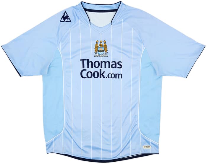 2007-08 Manchester City Local Camiseta Elano #11 - 7/10 - (L)