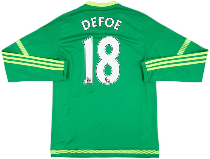 2015-16 Sunderland Away L/S Shirt Defoe #18 - 9/10 - (M)