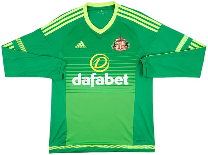 2015-16 Sunderland Away L/S Shirt Defoe #18 - 9/10 - (M)