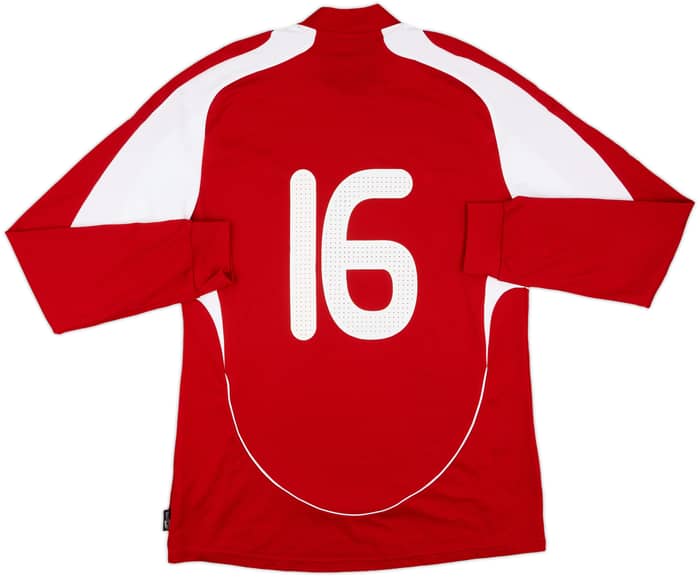 2008-10 Andorra Match Issue Home L/S Shirt #16