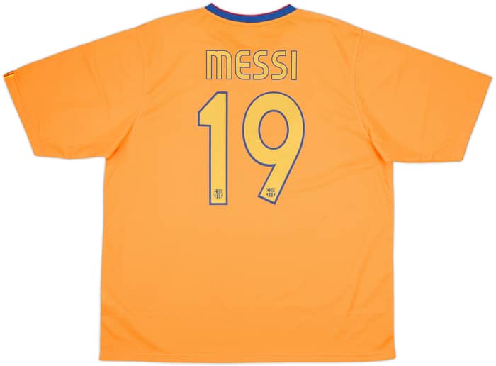 2006-08 Barcelona Basic Away Shirt Messi #19 - 10/10 - (XXL)