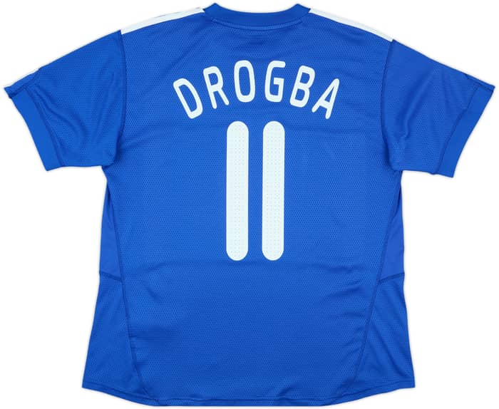2009-10 Chelsea Home Shirt Drogba #11 - 9/10 - (Women's XL)